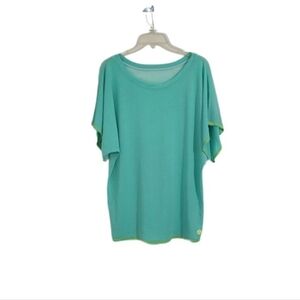 Trina Turk    Women's XL    T-Shirt   Top   Aqua